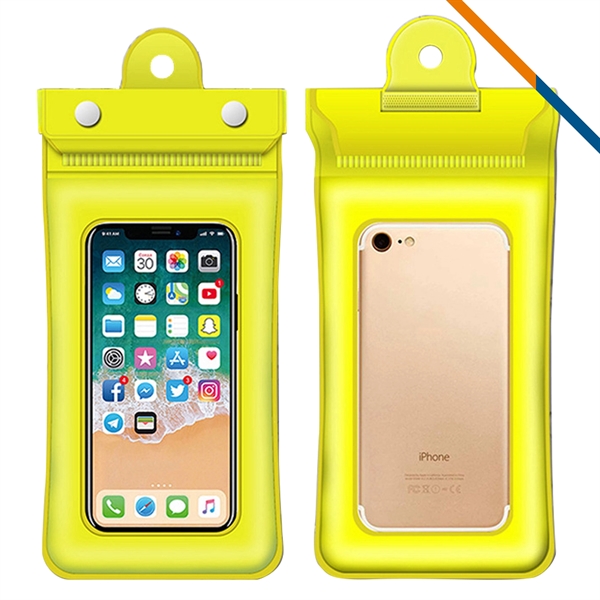 Yellow color option for Zeal Waterproof Phone Pouch