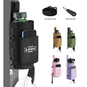 Photo of Gym Magnetic Water Bottle Bag With Shoulder Strap