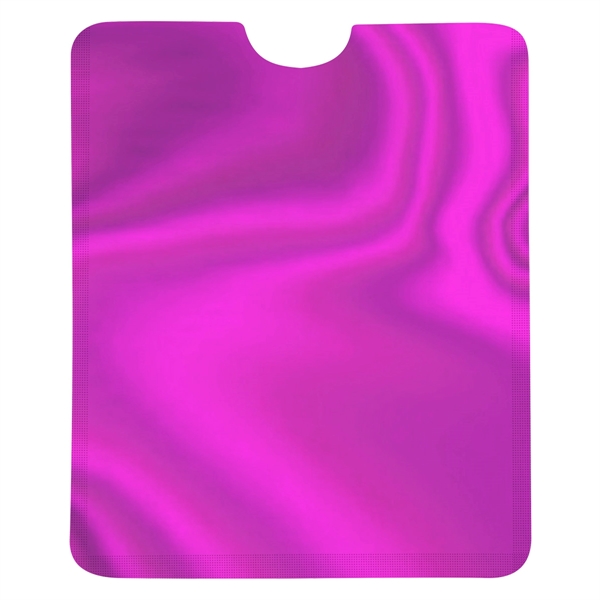 Purple color option for Rfid Data Blocking Phone Card Sleeve