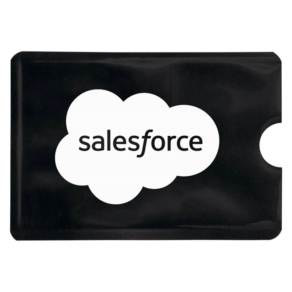 Black color option for Rfid Credit Card Protector Sleeve