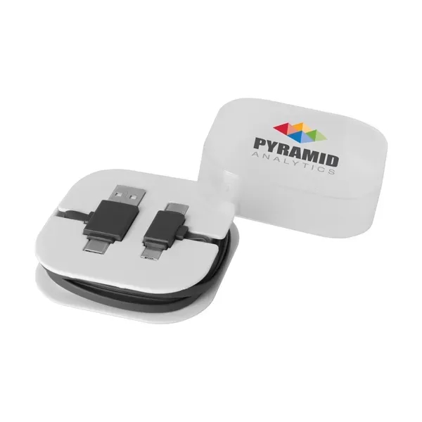 Black color option for 4 In 1 Charging Cable