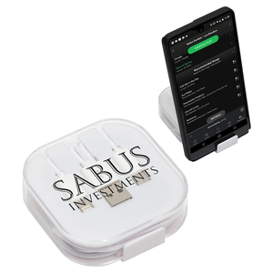 Photo of Trio 3 In 1 Charging Cable With Built In Phone Stand