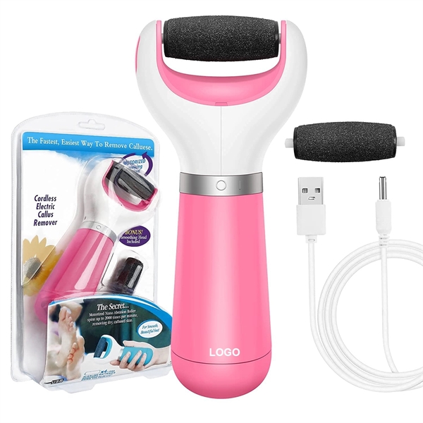 Pink color option for Usb Electronic Foot File