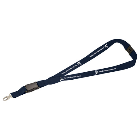 Navy Blue color option for Hang In There Lanyard Plus