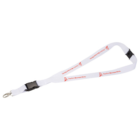White color option for Hang In There Lanyard Plus