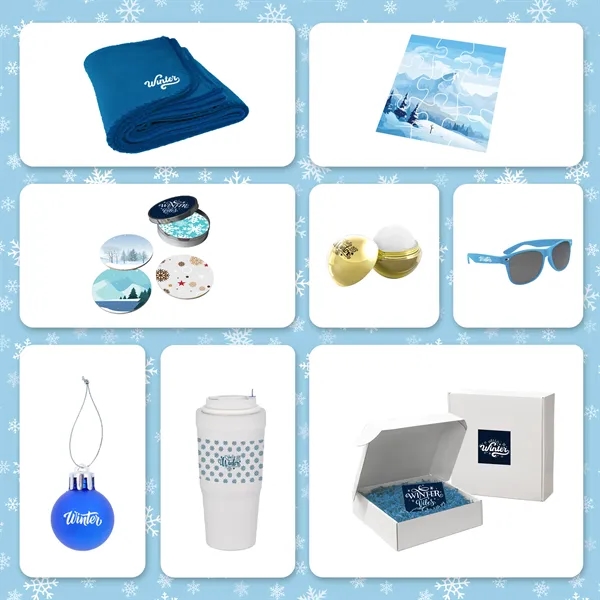 White color option for Happy Holidays Kit