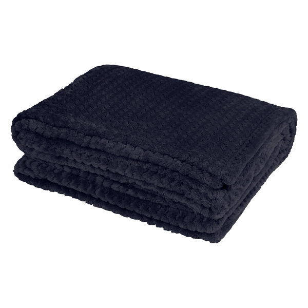 NAVY BLUE color option for Cozy Plush Blanket