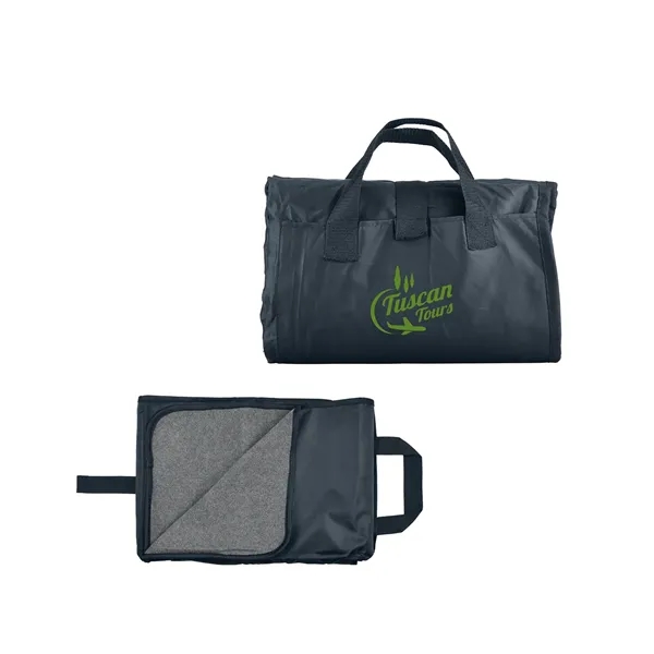 Gray-Charcoal color option for Picnic Blanket