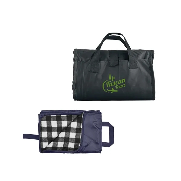 White-Black color option for Picnic Blanket