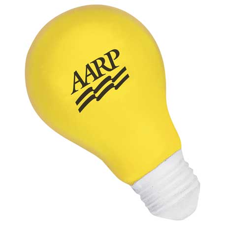 Yellow color option for Light Bulb Stress Reliever