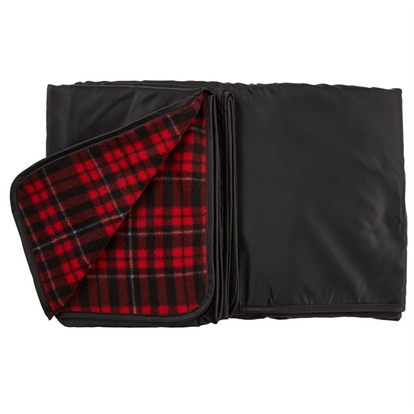 Red color option for Polar Fleece Picnic Blanket