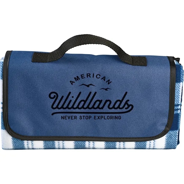 Navy (Ny) color option for Fold Up Picnic Blanket