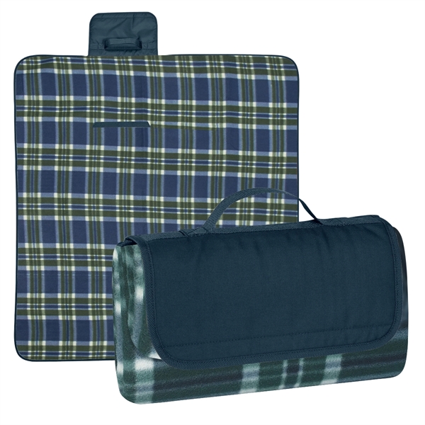 NAV FLAP/GRNNAV BLANKET color option for R Pet Roll Up Picnic Blanket