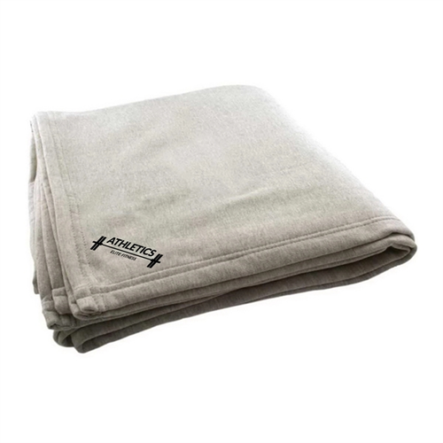 Main photo of Embroidered Over Sized Jersey Blanket