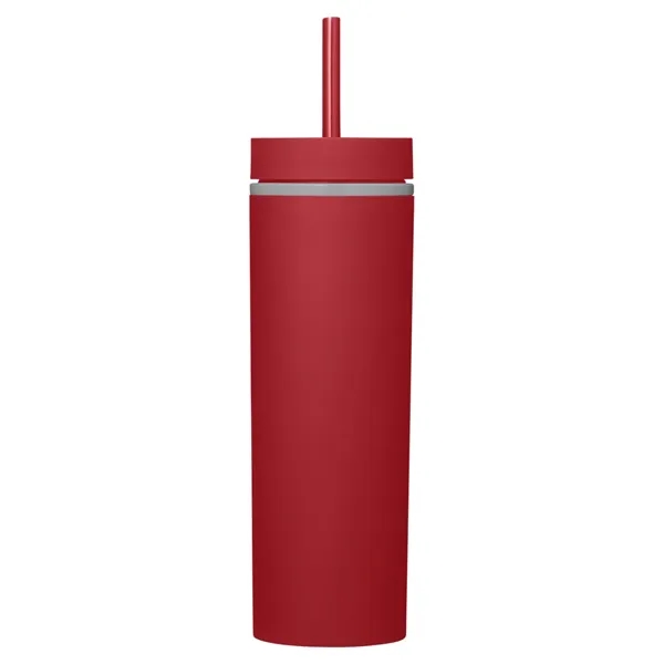 Red color option for Adventure 16 Oz Insulated Tumbler With Straw