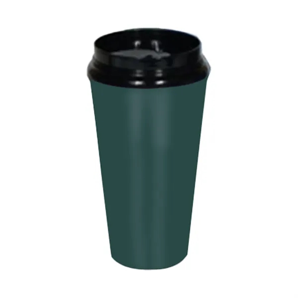 Dark Green color option for 16 Oz. Usa Made Double Wall Insulated Tumbler W/ Slider Lid