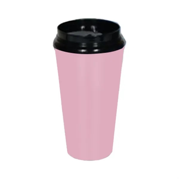Pink color option for 16 Oz. Usa Made Double Wall Insulated Tumbler W/ Slider Lid