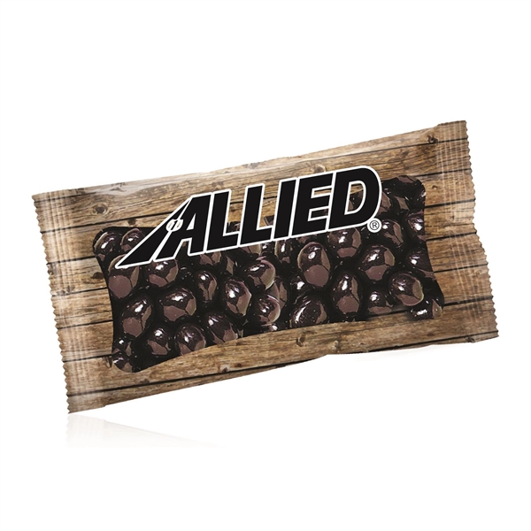 Custom color option for 1oz. Full Color Digi Bag With Dark Chocolate Espresso Beans