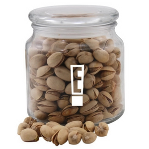 Photo of Pistachios In A Glass Jar With Lid