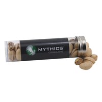 Pistachios In A 5 " Plastic Tube With Metal Cap