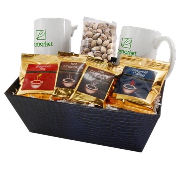 Black color option for Tray With Mugs And Pistachios