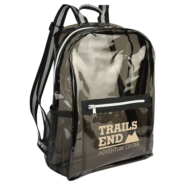 Clear Smoke color option for Diamond Clear Tpu Backpack