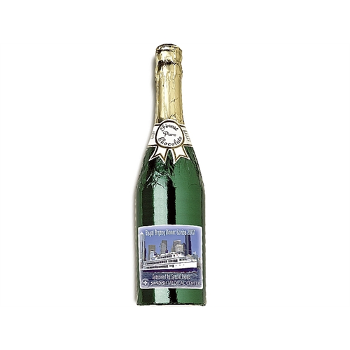 Main photo of Custom Chocolate Champagne Bottle
