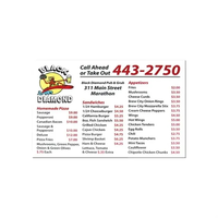 Custom Schedule Magnet  20mil