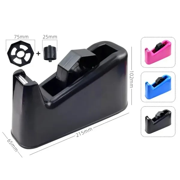 Black color option for 8.5" Large Desktop Tape Dispenser