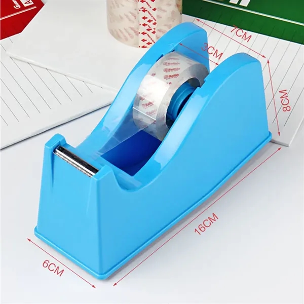 Blue color option for Desktop Tape Dispenser Cutter Office Stationery