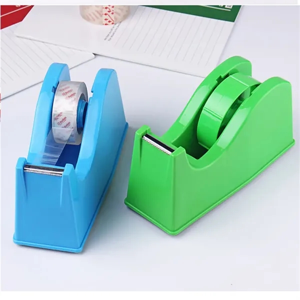 Green color option for Desktop Tape Dispenser Cutter Office Stationery