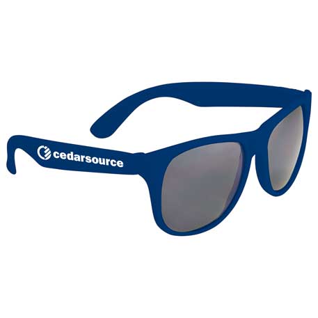 Royal Blue color option for Retro Sunglasses   Solid