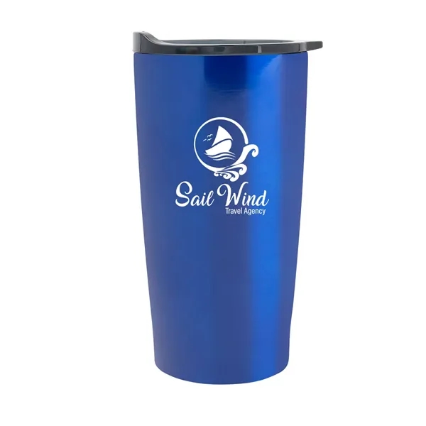 Metallic Blue color option for 20 Oz. Himalayan Tumbler With Cocoa And Custom Window Box