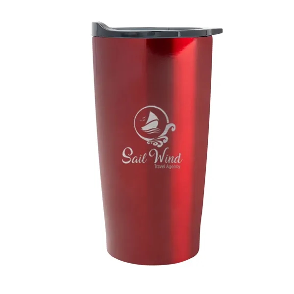 Metallic Red color option for 20 Oz. Himalayan Tumbler With Cocoa And Custom Window Box