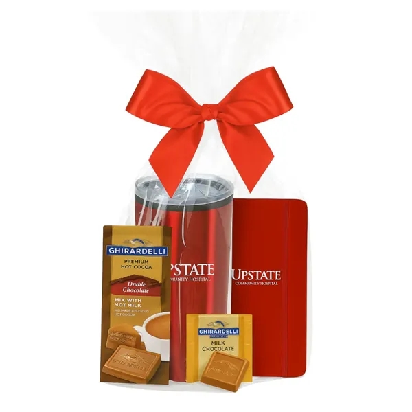 Red color option for Journal & Tumbler Gift Set