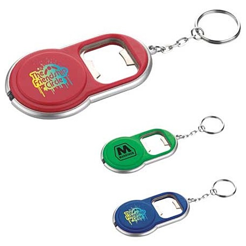 Main photo of Round Led Key Light / Bottle Opener