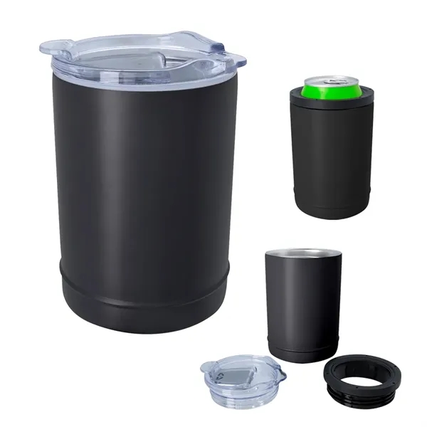 Black color option for 2 In 1 Copper Insulated Beverage Holder And Tumbler