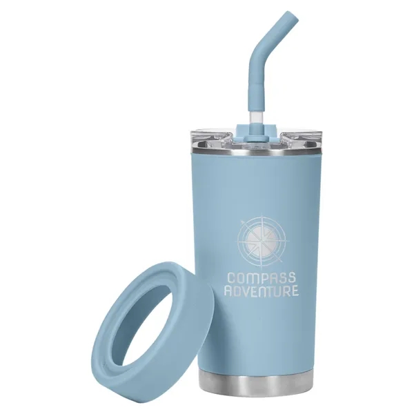 Forget Me Not color option for Swannies Golf 5 In 1 Stainless Steel Can Cooler