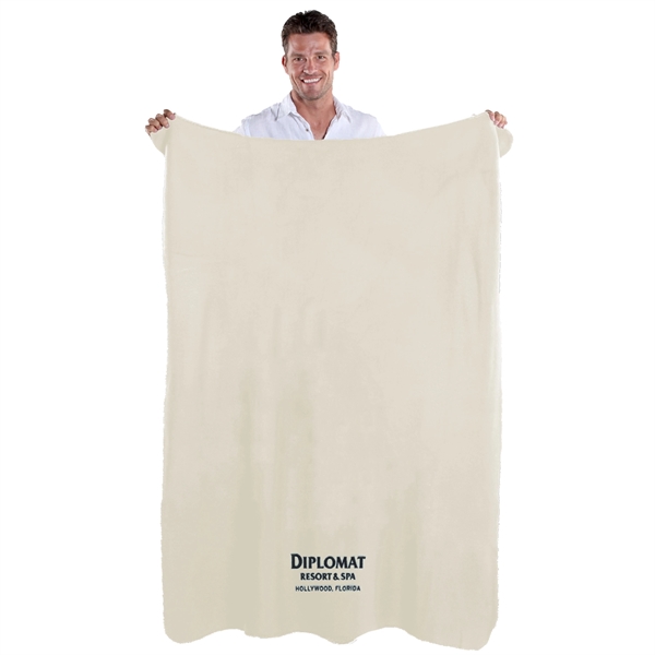 Cream color option for Premium, 50 X 60, Fleece Blanket