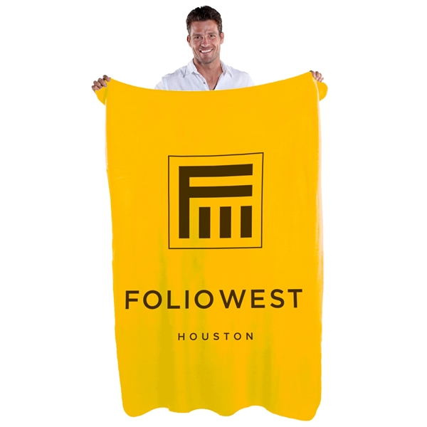 Gold color option for Premium, 50 X 60, Fleece Blanket