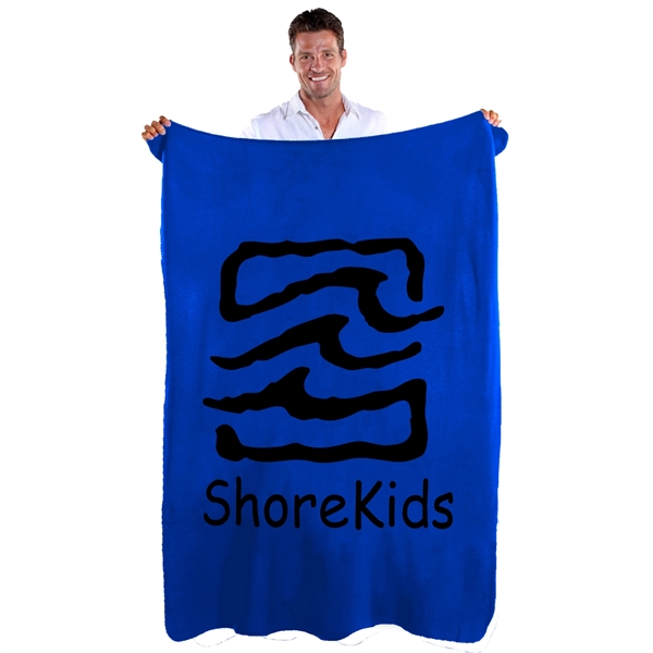 Royal color option for Premium, 50 X 60, Fleece Blanket