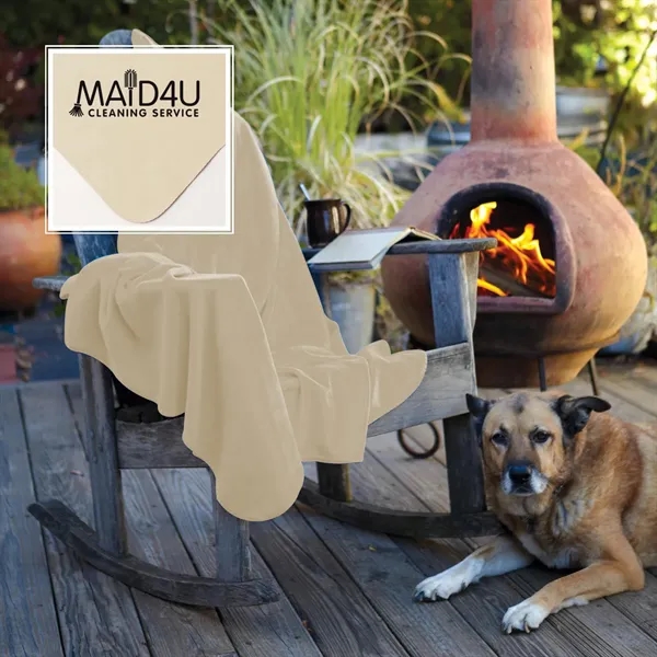 Cream color option for Fleece Throw