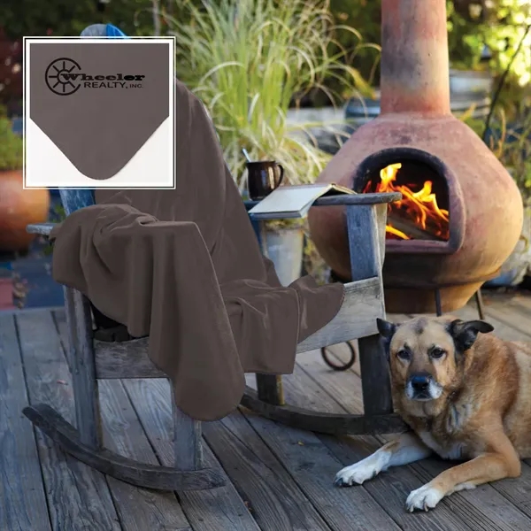 Dark Gray color option for Fleece Throw