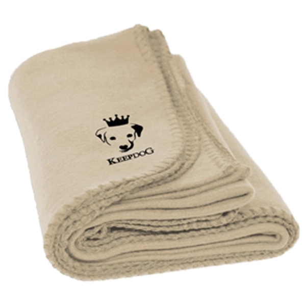 Cream color option for Fleece Pet Blanket