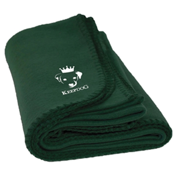 Forest color option for Fleece Pet Blanket