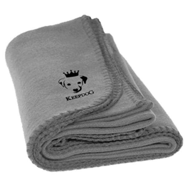 Gray color option for Fleece Pet Blanket