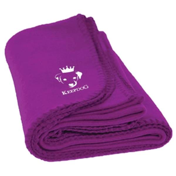 Purple color option for Fleece Pet Blanket