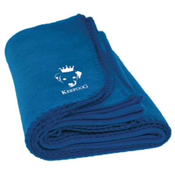 Royal Blue color option for Fleece Pet Blanket