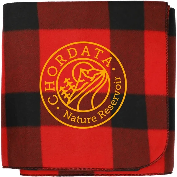Red/Black (Rdbk) color option for Buffalo Plaid Fleece Blanket