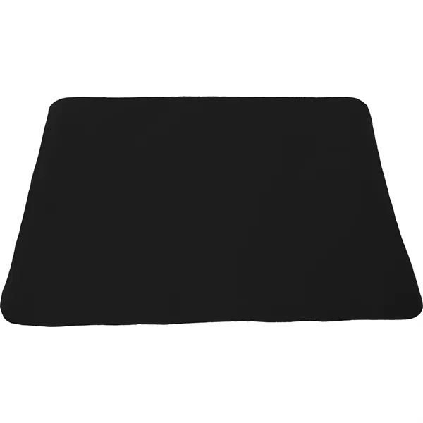 Black (Bk) color option for Fleece Blanket